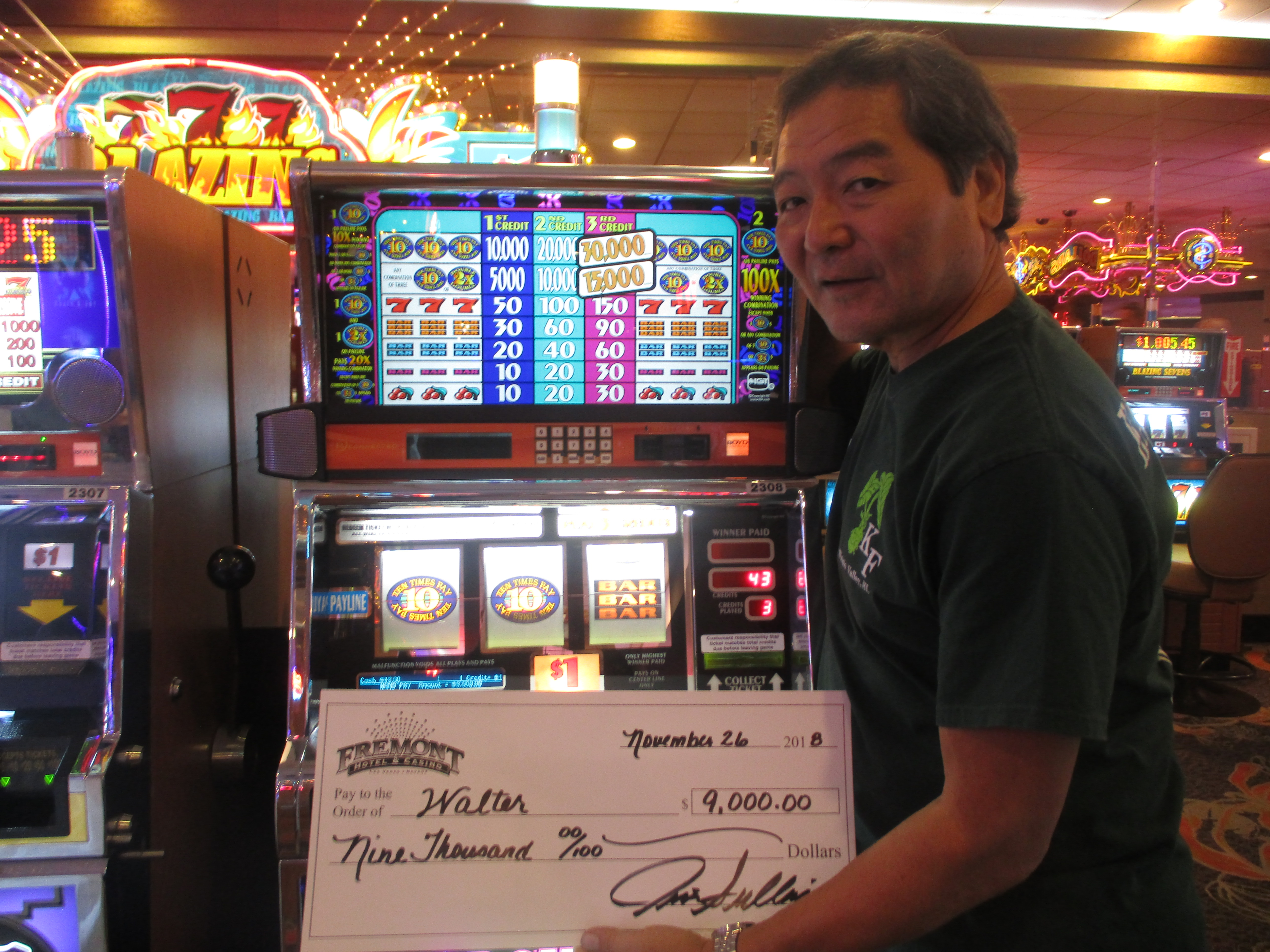 Vegas Slot Machines Winners
